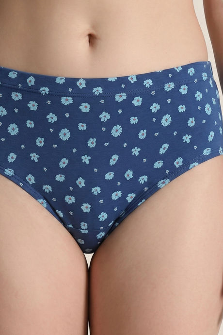 Zivame Regular Rise Full Coverage Hipster Panty (Pack of 3) - Multicolor — image 9